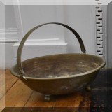 D45. Brass basket. 